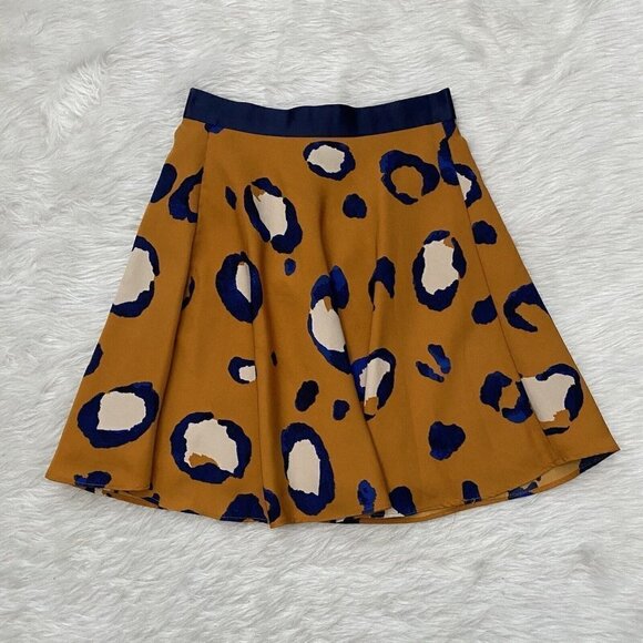 3.1 Phillip Lim x Target Leopard Cheetah Print Skirt A Line Women's Size 4 - Picture 3 of 7